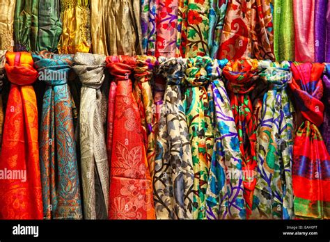 Grand Bazaar Textile Market Istanbul Banque De Photographies Et D