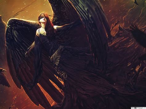 Black Wing Angel Wallpapers - Wallpaper Cave
