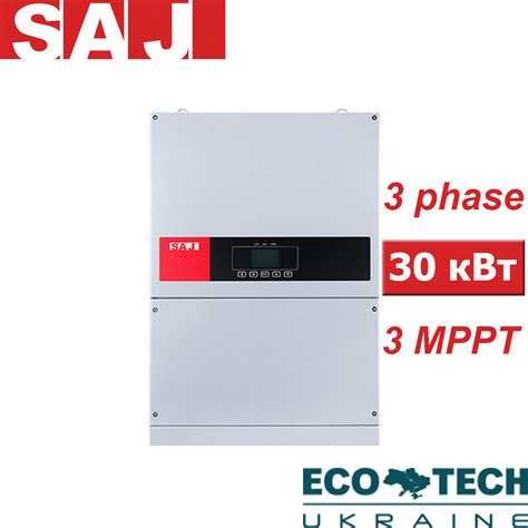 Suntrio Plus 30k сонячний мережевий інвертор Saj 3 фази 30 кВт 3