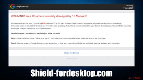 Remove Shield Fordesktop Ads Scam Free Guide