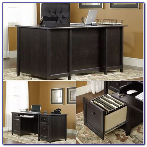 Sauder Executive Desk Black - Desk : Home Design Ideas #B1Pmr1Rn6l22209