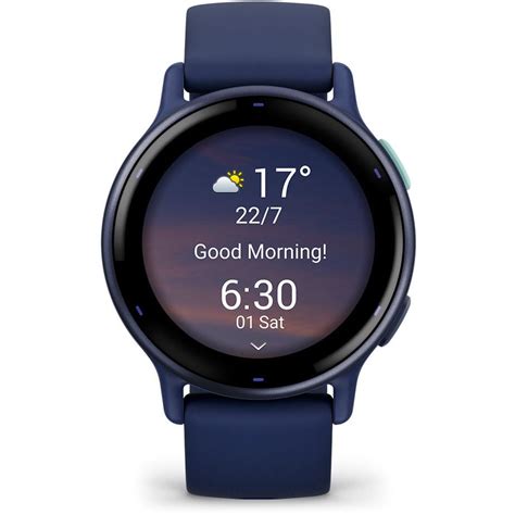 Garmin Vivoactive Smart Watch Blue Blue Metallic Jb Hi Fi