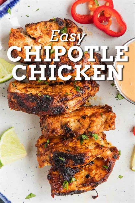 Easy Chipotle Chicken Recipe Artofit