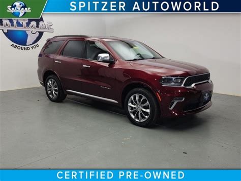 Certified Pre Owned 2021 Dodge Durango Citadel 4D Sport Utility In