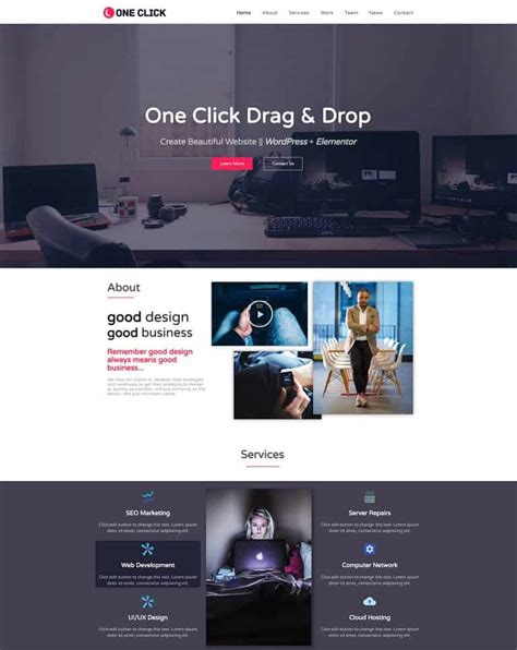 20+ Best Free Creative Portfolio WordPress Themes 2018