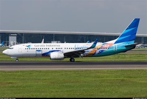 PK GFJ Garuda Indonesia Boeing 737 86N WL Photo By Gerrit Griem ID