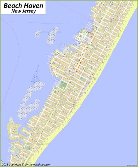 Beach Haven Map | Long Beach Island, New Jersey - Ontheworldmap.com