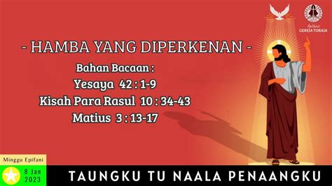 Ibadah Hari Minggu Januari Gereja Toraja Jemaat Lanraki