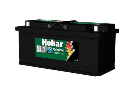 Bateria Automotiva Heliar Ah Varej O Das Baterias