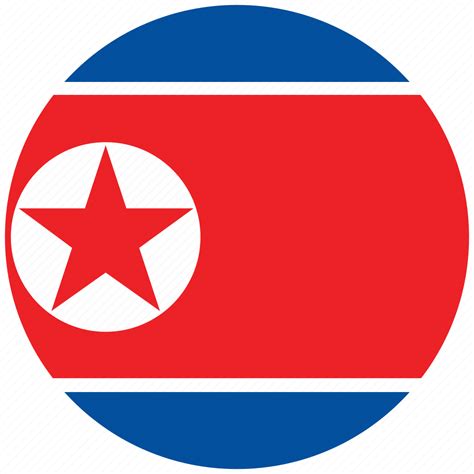 Flag of north korea, north korea, north korea's circled flag, north ...