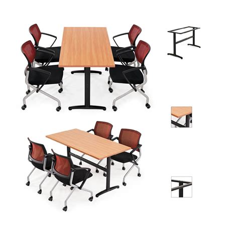 Foldable Office Table Foldable Desk Office Furniture Oe70018 1