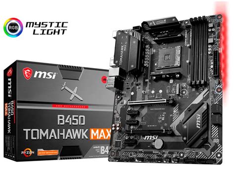 Customer Reviews Msi B450 Tomahawk Max Socket Am4 Usb C Gen2 Amd Motherboard B450 Tomahawk