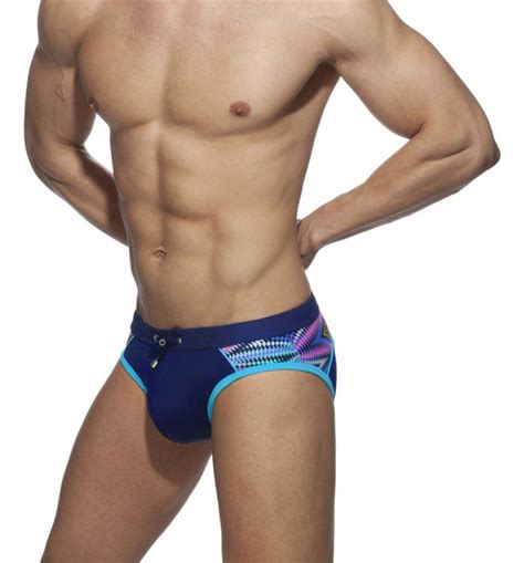 Traje De Ba O Bikini Blanco Tri Ngulos Colores Xshopmen