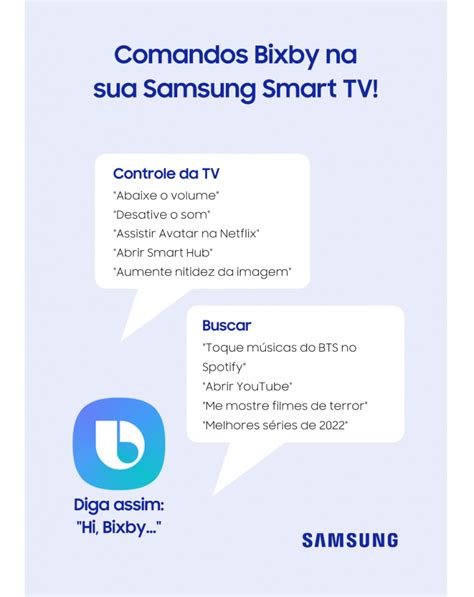 Saiba Como Gerenciar Sua Smart TV Samsung Comandos De Voz Samsung