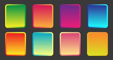 Set Of Beautiful Gradient Color Pallet 2512027 Vector Art At Vecteezy