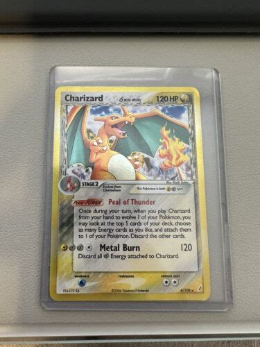 Pok Mon Tcg Charizard Delta Species Ex Crystal Guardians Holo