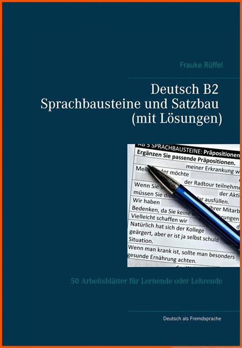 Satzbau Bungen Deutsch Arbeitsbl Tter Deutsch Arbeitsbl Tter