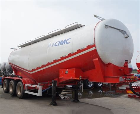 CIMC Bulk Cement Tanker Trailer For Sale