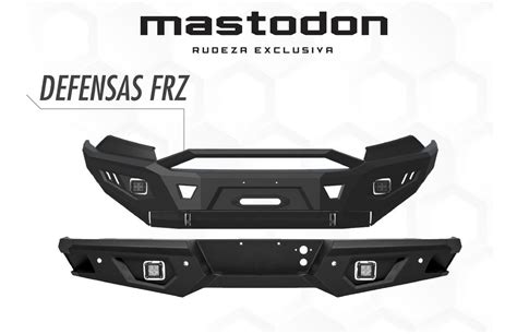 Defensa Frz Pro Del Toyota Hilux Platinum 2019 2020 Mastodon Mercado