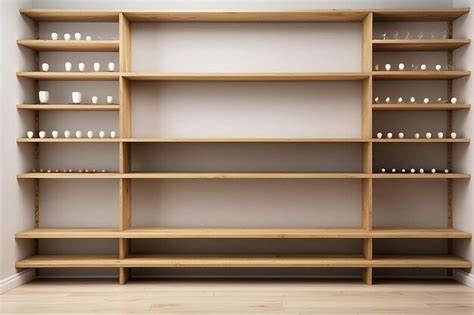 Premium Ai Image Shelves For Storing Or Displaying Goods