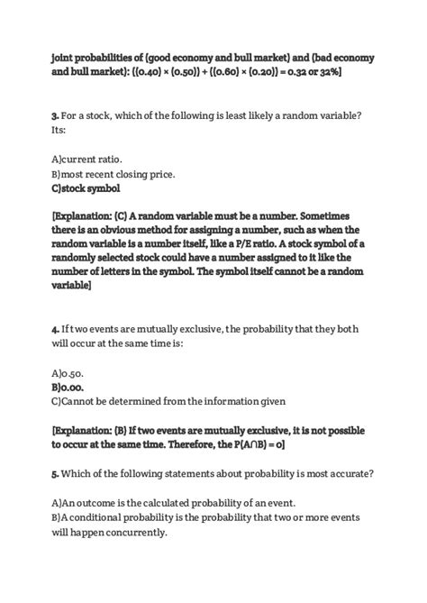 Cfa Level 1 Quantitative Methods Session 2 Reading 8 Edubirdie