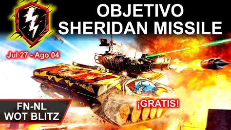 Sheridan Missile Gratis en Wot Blitz en español México FN NL YouTube