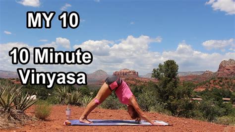 Minute Vinyasa Yoga Challenge Minute Quick Yoga Yoga In