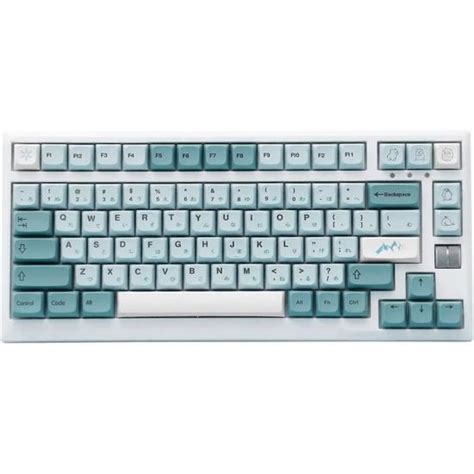 Iceberg 126 touches PBT XDA Profil Keycaps Set pour clavier mécanique