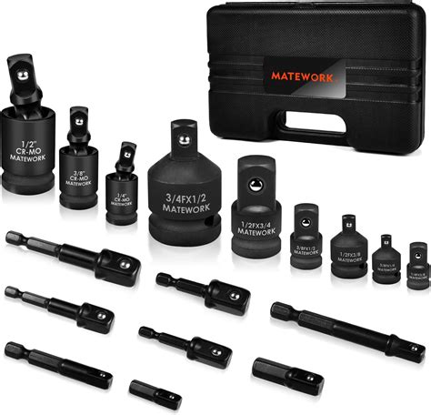 Tonynol Piece Impact Socket Adapter And Reducer Set