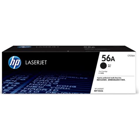 HP 56A Genuine Original Black Toner Cartridge CF256A