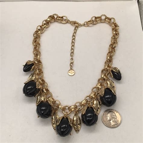 R J Graziano Jewelry Rj Graziano Gold Tone Necklace Poshmark