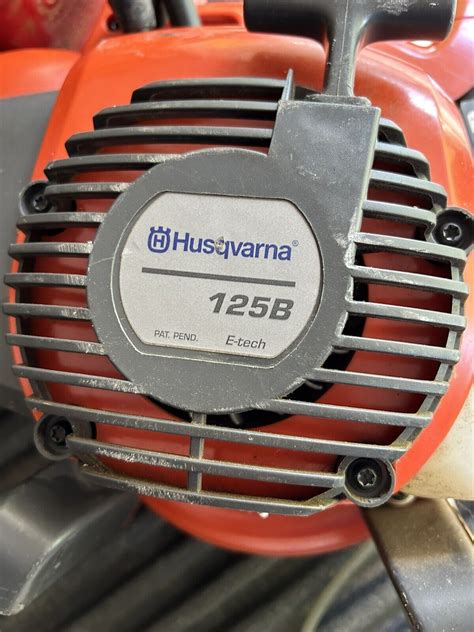 Husqvarna 125b 28 Cc 2 Cycle 470 Cfm 170 Mph Gas Handheld Leaf Blower