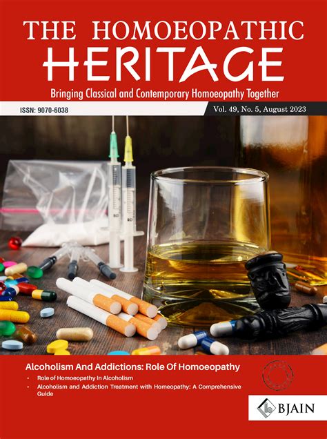 The Homoeopathic Heritage Issue August 2023 Find Here Homeopathy360