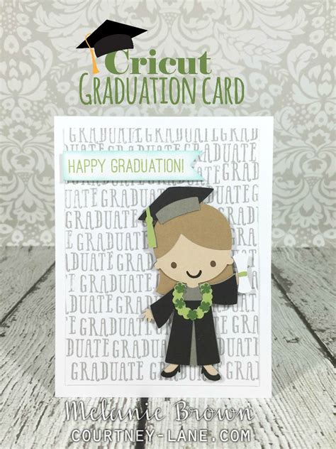 Courtney Lane Designs: Cricut Graduation Card