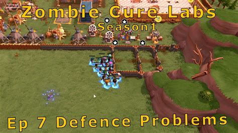 Zombie Cure Lab Ep Defence Problem Youtube