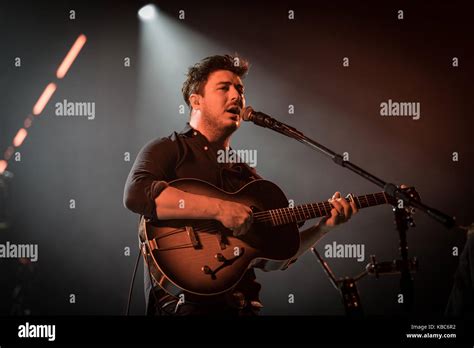 The British Folk Rock Band Mumford And Sons Performs A Live Concert At