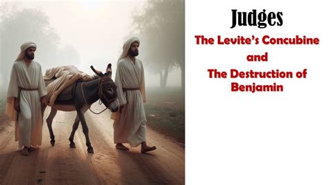 Judges The Levite S Concubine And The Destruction Of Benjamin Youtube