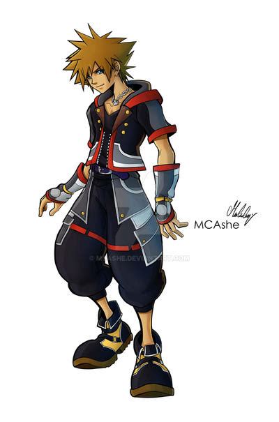 Sora KH3 original by MCAshe on DeviantArt