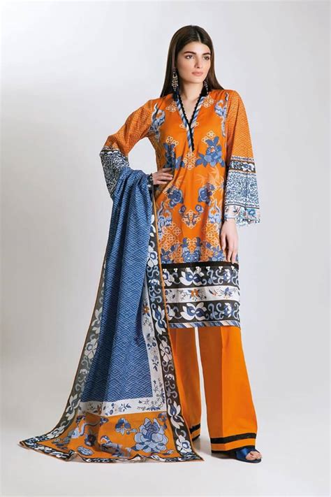 Khaadi Printed Lawn Unstitched Collection Fashion Central