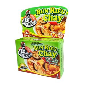 Viên Gia Vị Bún Riêu Chay Ông Chà Và 75g 4 Viên HavaMall Siêu Thị