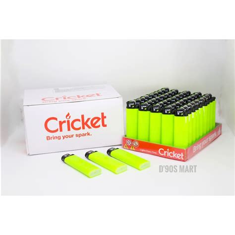 Jual Korek Api Gas Cricket Polos Warna Polos Isinya Pcs Shopee