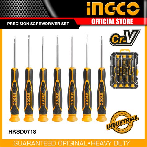 Ingco HKSD0718 7pcs Precision Screwdriver Set IHT Lazada PH