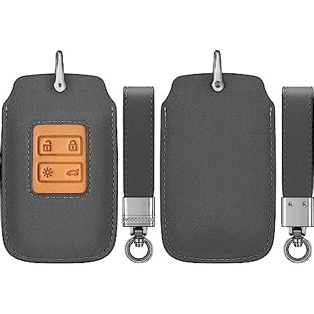 Kwmobile Key Cover Compatible With Renault 4 Button Car Key Smart Key