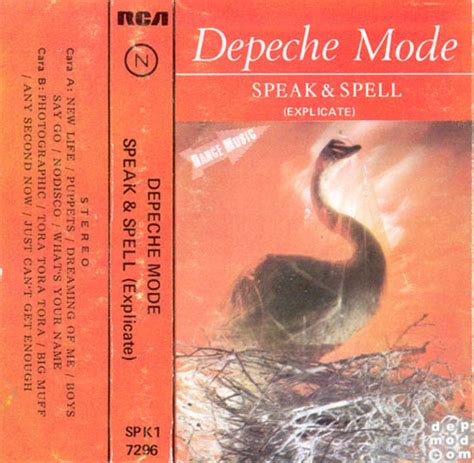 Speak Spell Depeche Mode Discography