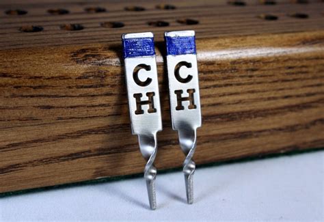 Custom Cribbage Pegs New Twist Style Color Threaded Top