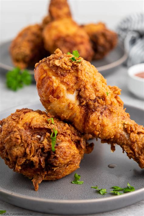 Buttermilk Fried Chicken Sea Salt Savorings