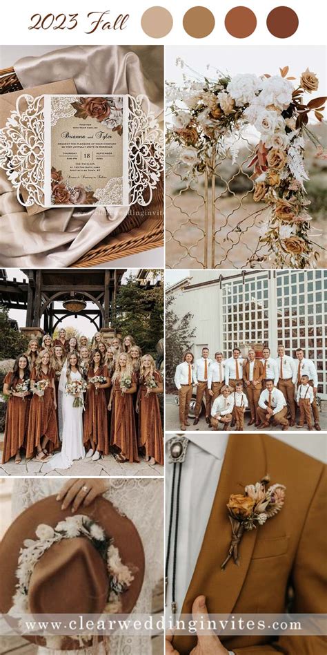 10 Fall Wedding Colors & Themes That are Elegant and Stunning – Clear Wedding Invites