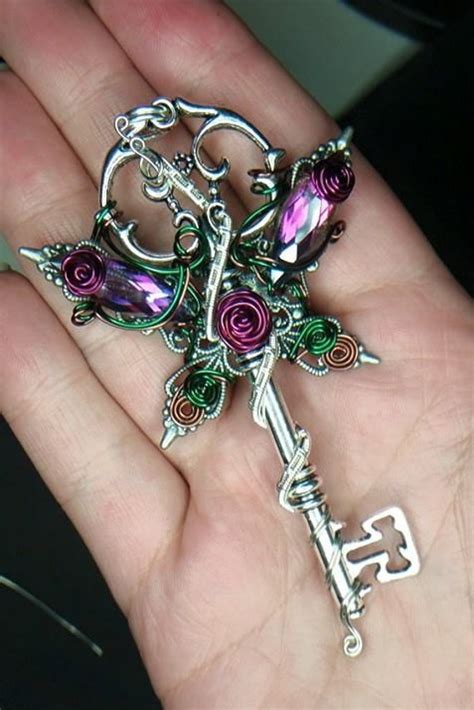 Items Similar To Custom Order Fairy Key Fairy Jewelry Wire Wrapped