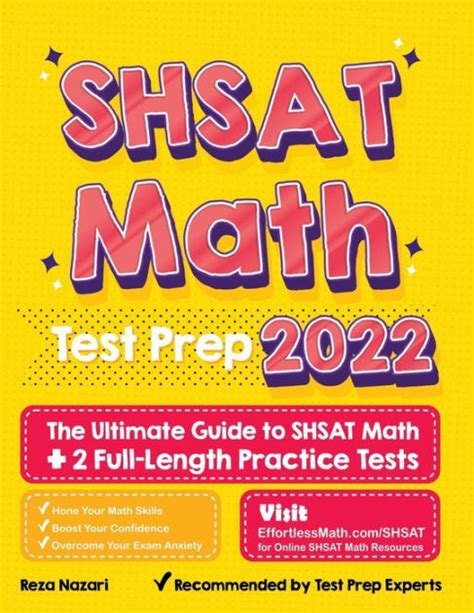 SHSAT Math Test Prep The Ultimate Guide To SHSAT Math 2 Full Length