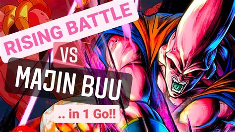 Dragon Ball Legends Rising Battle VS Majin Buu Full Run YouTube